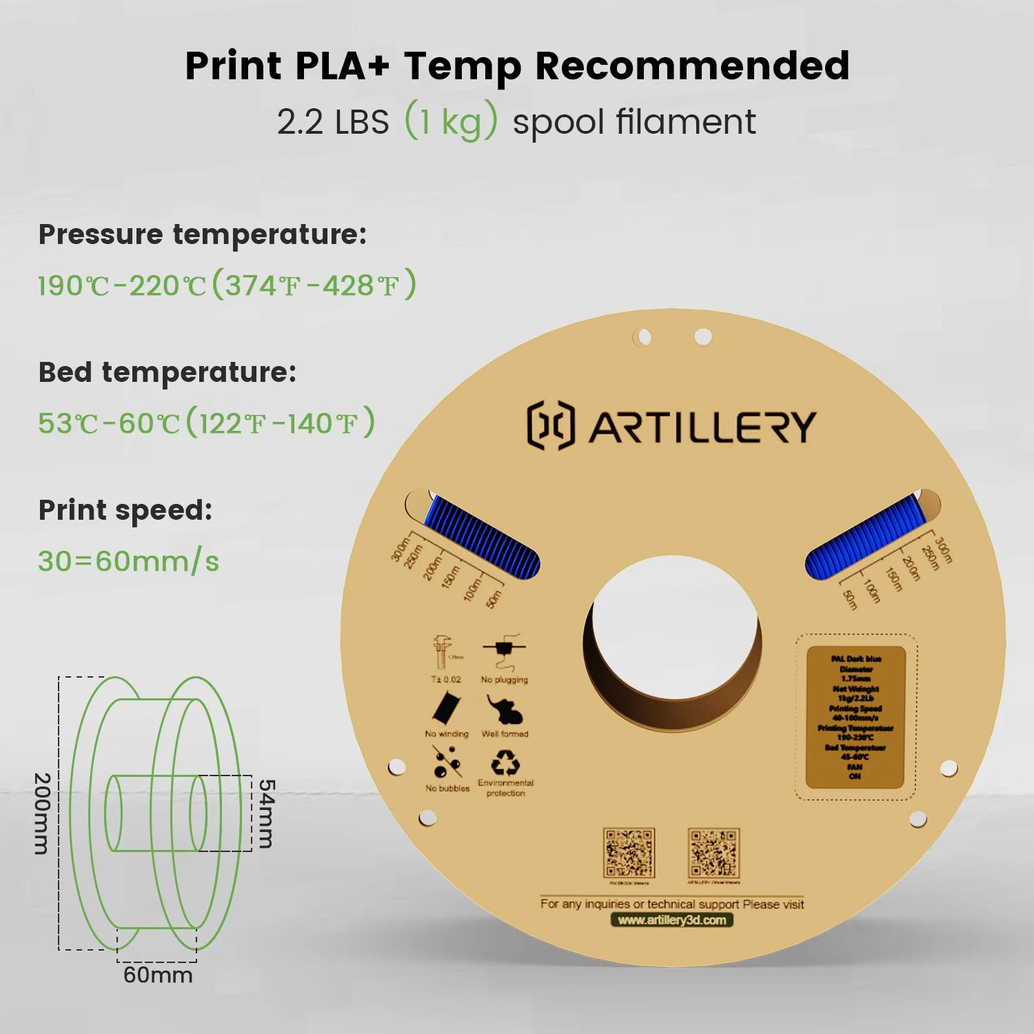 PLA 5-Color Bundle - Cardboard 10KG