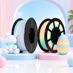 PLA Matte Gradient  Dopamine + Macaron Rainbow(2kg)